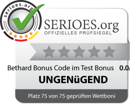 Bethard Bonus Code im Test Siegel