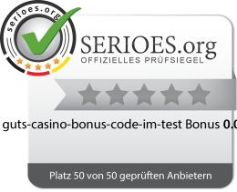 Guts Casino Bonus Code im Test Siegel