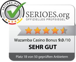 Wazamba Casino Siegel