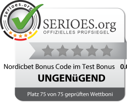 Nordicbet Bonus Code im Test Siegel