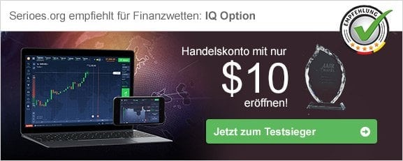 Finanzwetten Empfehlung IQ Option