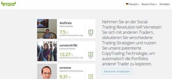 Trading-Netzwerk für alle