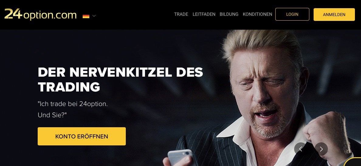 24option Erfahrungen Startseite