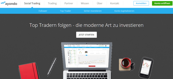 ayondo social trading