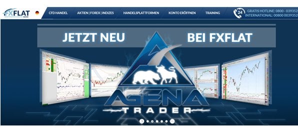 Screenshot Kontoeröffnung Broker FXFlat