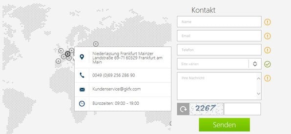 Bester CFD Broker Deutschland ist GKFX