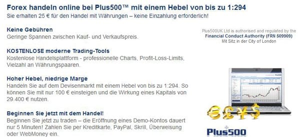Bonuscode Plus500 Bonuscode Plus500