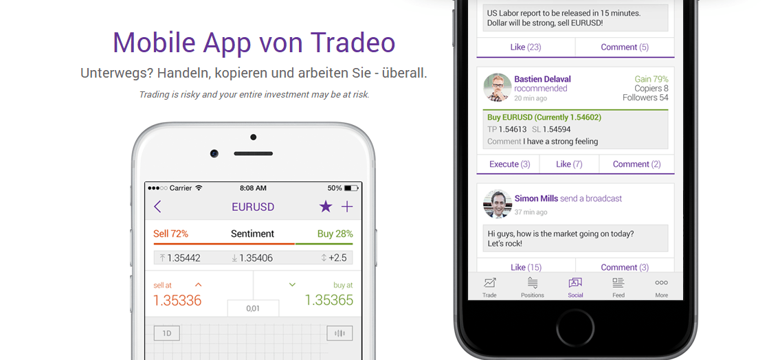 Tradeo Mobile App