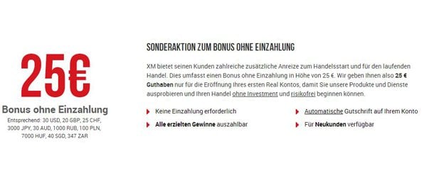 XM.com Bonus Code im Blick