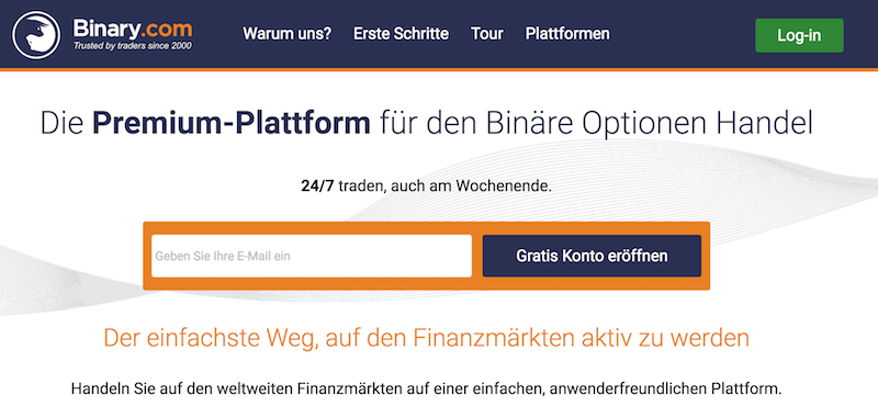 Bester Binäre Optionen Bonus