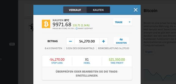 Wetten auf Bitcoins