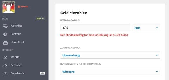 Bitcoin mit Banküberweisung kaufen