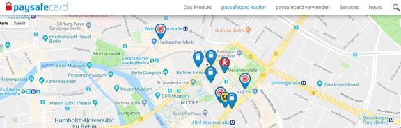  Paysafe Verkaufsstellen Berlin