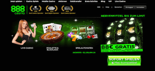 Homepage 888
