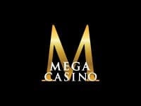 Das Mega-Casino Logo im Format 200x150