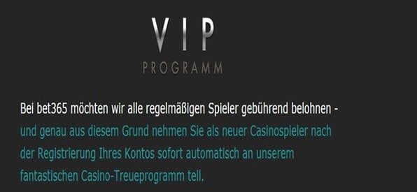 Bestandskunden werden bei bet365 regelmäßig belohnt.