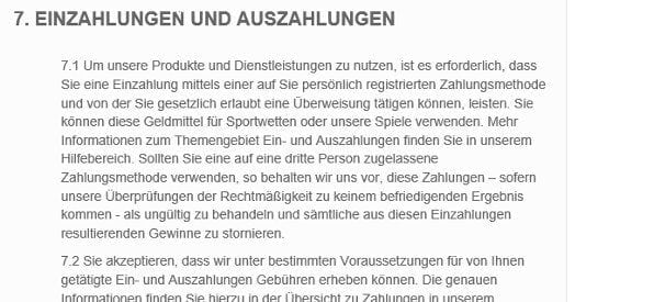 Zahlungsmethoden-Übersicht im Online-Casino von BetVictor