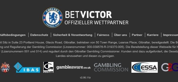BetVictor Casino Lizenz & Zertifikate auf betvictor.com