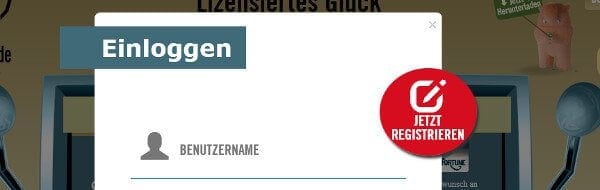 Registrierung auf DrückGlück Casino