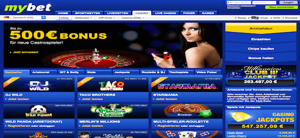 Startseite mybet Casino
