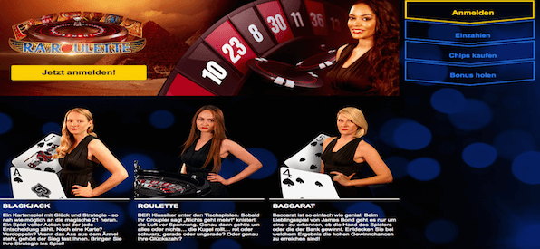 Live Dealer Casino bei mybet