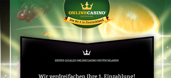 Neukundenbonus von onlinecasino.de