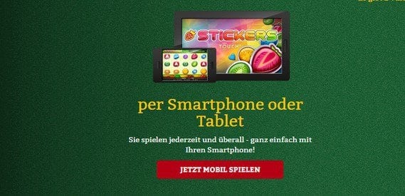 Das Spieleangebot von Onlinecasino.de ist auch mobil verfügbar.
