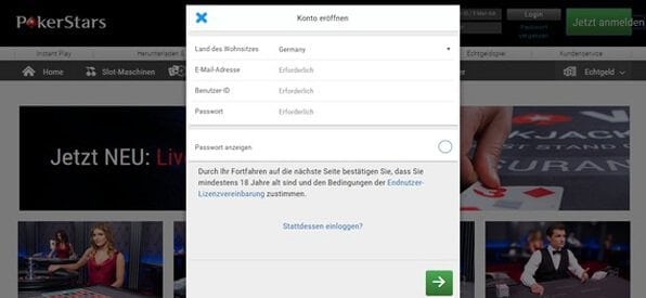 Das PokerStars Live-Casino ist ein echtes Erlebnis.