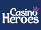 Das Casino Heroes Logo im Format 200x150