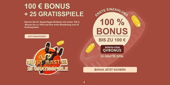 Queen Vegas Casino Bonus