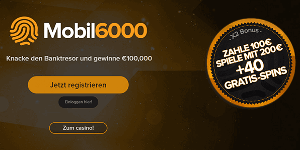 mobil6000 Casino Bonus