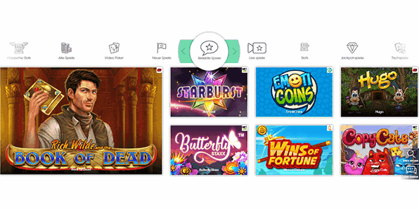 Sloty Casino Spiele Angebot