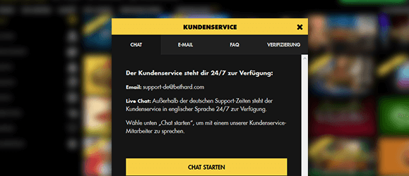 Bethard Casino Service
