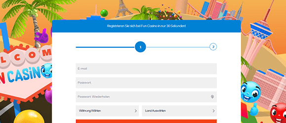 Fun Casino Registrierung