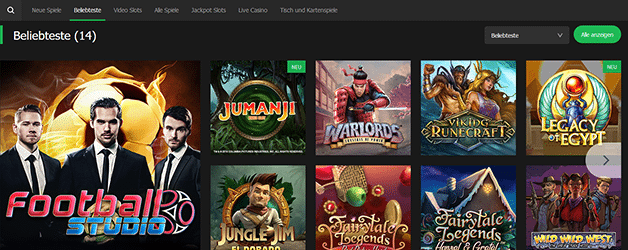 10Bet Casino Angebot