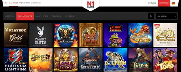 N1 Casino Spiele