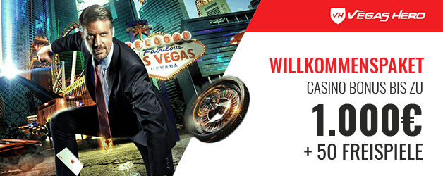 Vegas Hero Casino Bonus