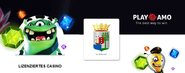 PlayAmo Casino Lizenz