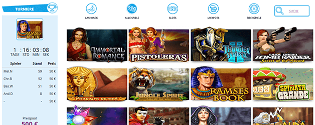 CasinoSecret Spiele