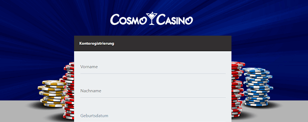 Cosmo Casino Registrierung