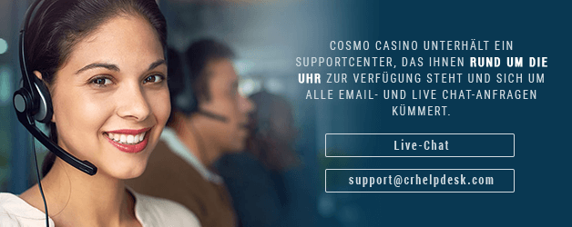 Cosmo Casino Support