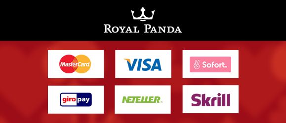 Royal Panda Casino Zahlungsmethoden
