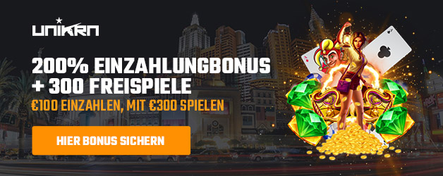 unikrn casino bonus