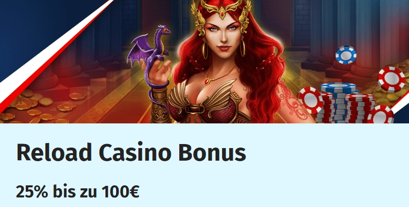 Lapilanders Casino Reload Bonus