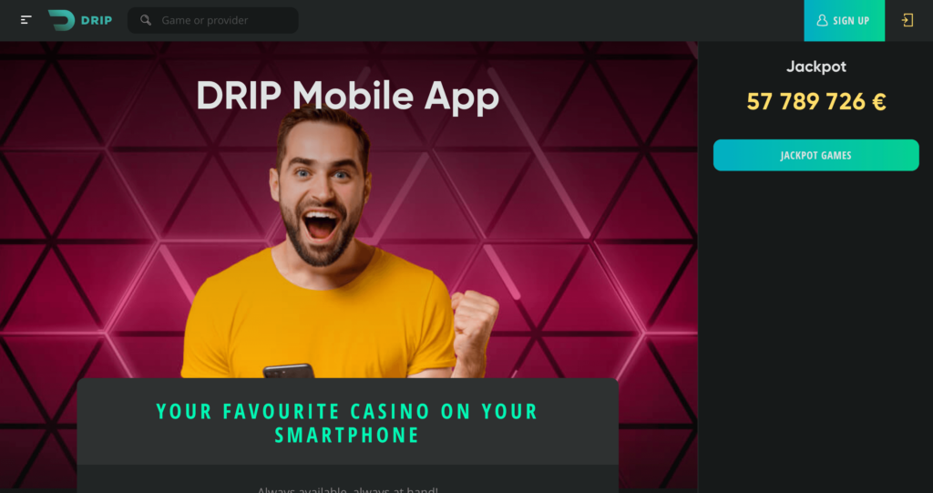 Drip Casino App