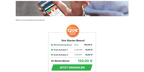 wetten.com Esport Bonus