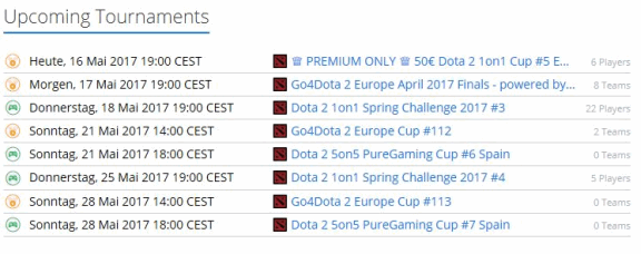 ESL Dota 2 Events 2017