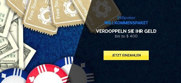 Einzahlungsbonus von 888 Poker