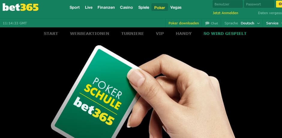 Pokerschule von bet365 Poker
