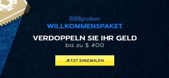 Einzahlungsbonus bei 888 Poker